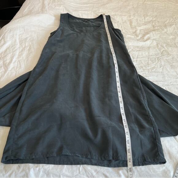 Anthro x Drew Tie Front Knotted Sleeveless Dress Black XS - Picture 9 of 12